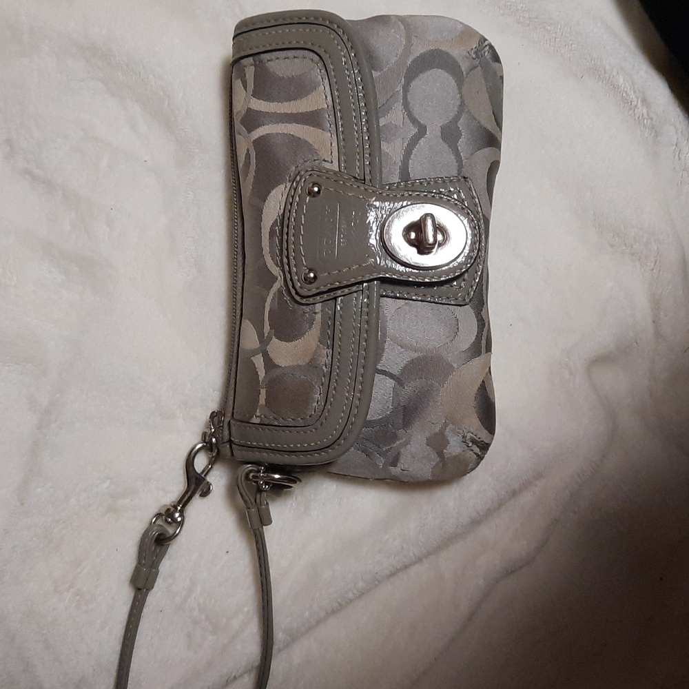 Coach wristlet